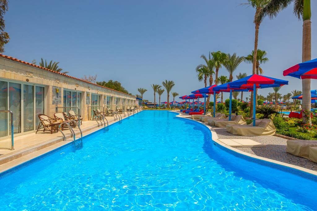 Hawaii Palm Resort & Aqua Park Hurghada Esterno foto